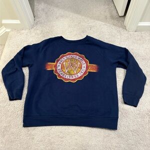 Disney World Navy Crewneck Sweatshirt - Graphic Logo